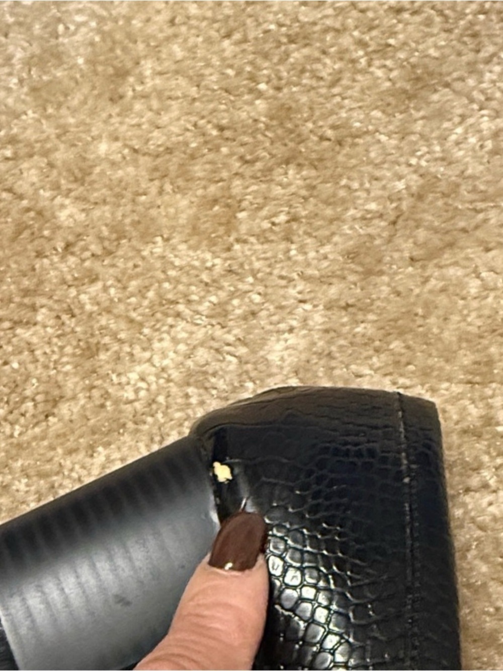 Bandolino Black heels with Metal Bit - Picture 6 of 9